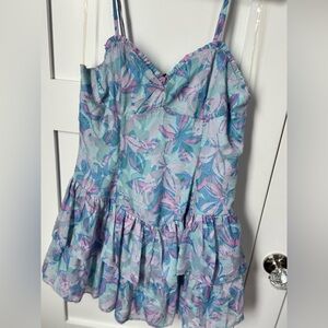Wild Fable Vibrant Spaghetti Strap Dress size medium NWT